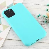 Voor iPhone 11 Pro Max Candy Color TPU Case (Blue Sky)