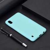 Voor Galaxy A10 Candy Color TPU Case (groen)