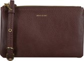 Matt & Nat Dames Schoudertassen Triplet Crossbody - Bruin