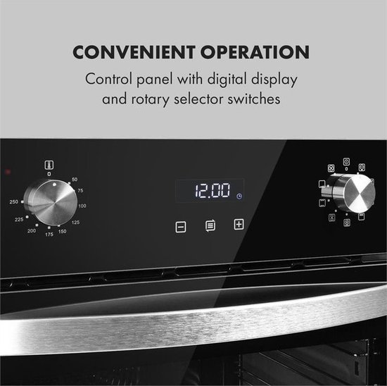Cecotec Inbouw Oven 45cm Hoog Bolero Hexa M224500 Edge A. 2600W, 53L