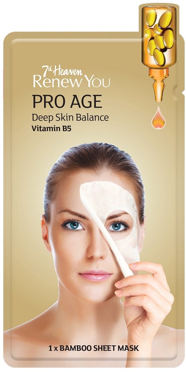 7Th Heaven - Renew You Pro Age Deep Skin Balance Face Mask In A Rinse In Vitamin B5 1Pcs