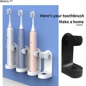 Valoeny T1 Zwart Elektrische tandenborstelhouder - hangend aan de muur- Zonder Boren