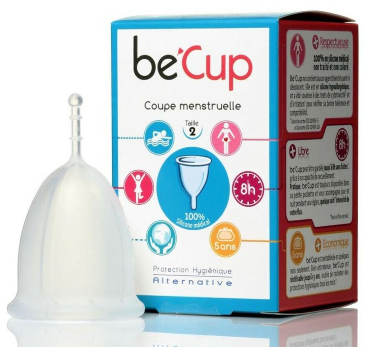 BeCup Menstruatie Cup 2