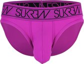 Sukrew - Kendal Brief - Maat M - Heren Slip - Mannen Ondergoed - Paars