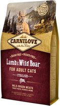 Carnilove lamb / wild boar sterilised - 2 kg - 1 stuks