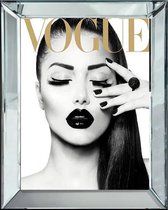 By Kohler Vogue Vrouw met hand op gezicht spiegellijst 40x50x4.5cm (114630)