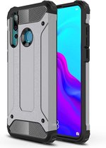 Magic Armor TPU + PC combinatie Case voor Huawei Nova 4 (grijs)