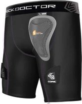 Shock Doctor Dames Compression Short Met Kruisbeschermer Large