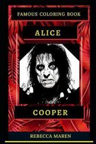 Alice Cooper Famous Coloring Book