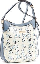 Verde Handtas 16-5916 - Schoudertas - Damestas - Kunstleer - 27 X 27 cm - Blauw