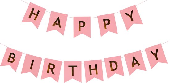 Verjaardag slinger Birthday slingers - meisje vrouw | bol.com