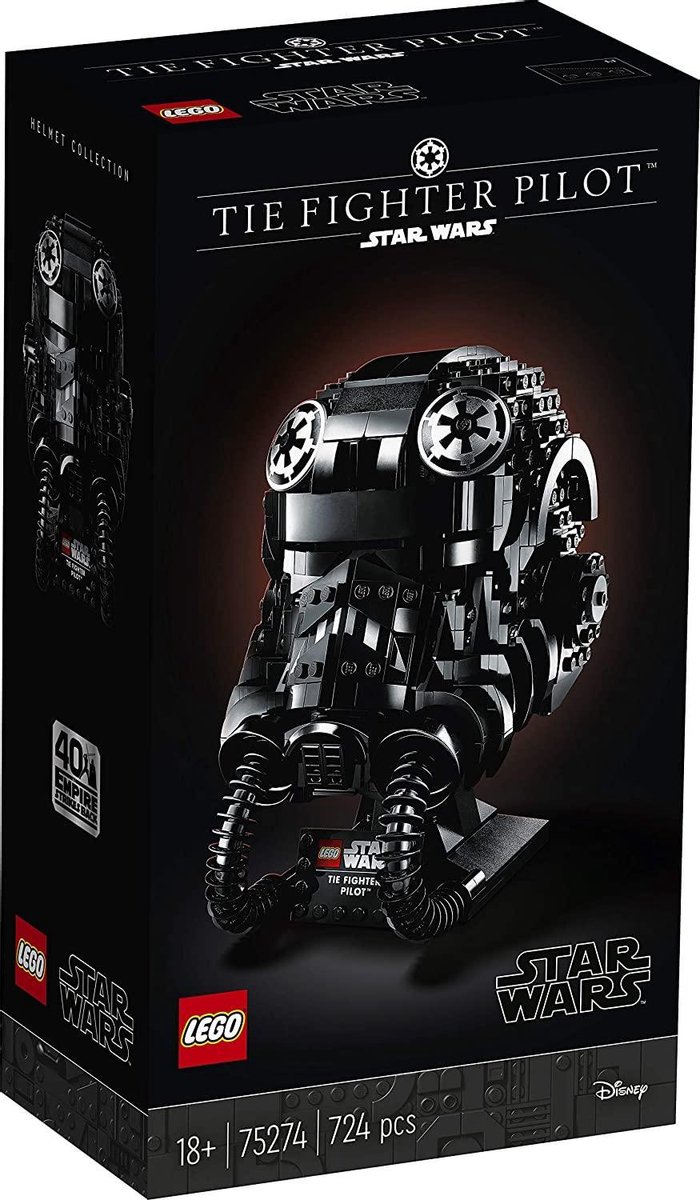 LEGO Star Wars Le casque de pilote de TIE-Fighter - 75274 | bol