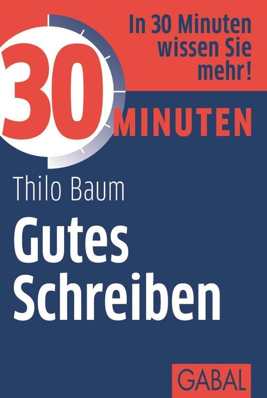 30 Minuten - 30 Minuten Gutes Schreiben - cover