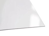 ABS kunststof plaat- isolatie platen- 50 x 50 cm dikte 1mm WITTE, maken van onderdelen, muurbescherming,behuizingen,speelgoed, kantoorbenodigdheden DIY Keuken achterwand white plastic plate