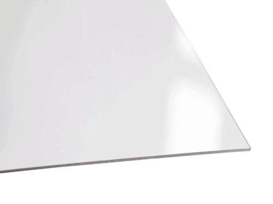 Plastique plaque ABS 1mm Blanc 500 x 300 mm (50 x 30 cm) Film de