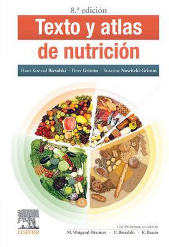 Texto y atlas de nutrición - cover