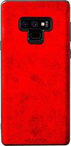 Samsung Galaxy Note 9 Alcantara case 2020 - Rood