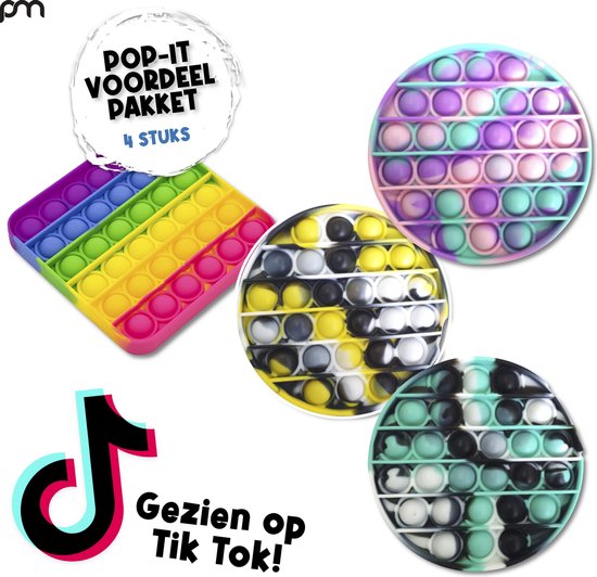 Fidget toys pakket Fidget toys pakket set Fidget pakket popit pakket Pop it