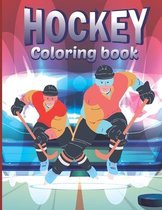 Hockey Coloring Book: Hockey Legend Coloring Book for Kids I Best Gift Idea For Boys And Girls For Any Age