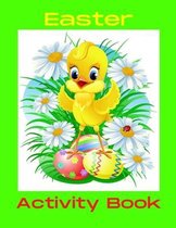 Easter Activity Book: Easter Color By Number Coloring Book For Kids(70 Coloring Pages)