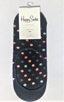 Happy Socks - Liner - Dots - Liners - Maat 41-46 - Donkerblauw