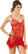 Babydoll Lingerie 2-Delige Set S-M
