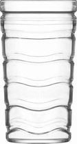 LAV longdrinkglazen - groot 450 ml - hoogwaardig glas - vaatwasserbestendig