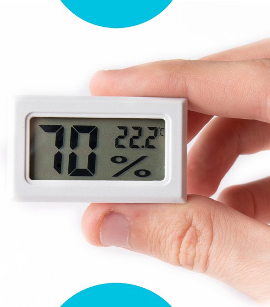 5-pack Mini Hygromètre Petit Thermomètre Numérique Hygromètre Lcd