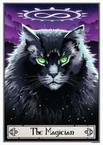 Mini poster - Deadly Tarot Felis - The Magician