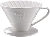Cafe de Tiamo V60 Dripper 02 keramiek Wit