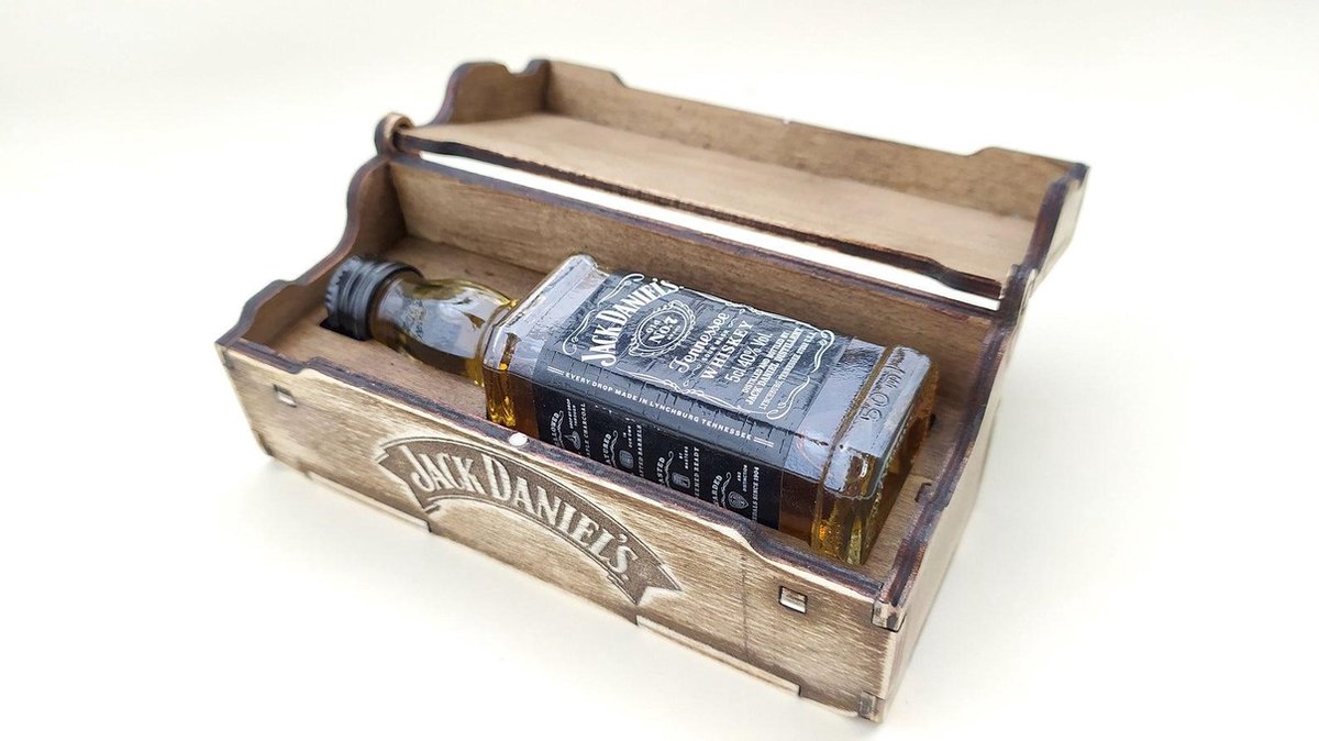 Jack Daniels Doos | Cadeau| Verpakking Voor Jack Daniels 50ml | bol.com