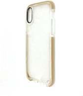Apple iPhone XR achterkant Hoesje Transparant Siliconen case met Goud randen TPU + PC – Stevige Back Cover Shockproof telefoonhoesje