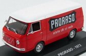 Fiat 238 Van Proraso helpt 1973 Rood