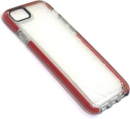 ZKl Telecom Telefoonhoesje - Back Cover - Geschikt Voor Apple IPhone SE (2020) - Rood