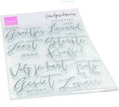 Marianne Design Clear stamps - handgeschreven groetjes