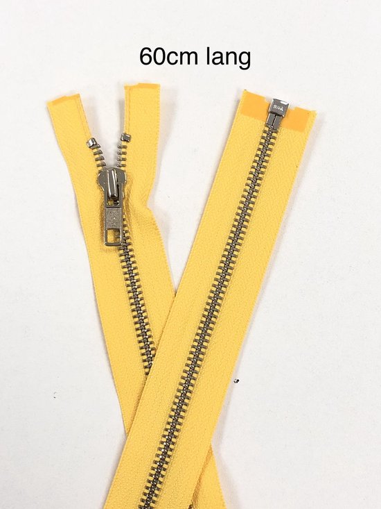 Cierre Metálico Largo Para Chaquetas Cremallera YKK Negra Metal – 5mm, 1 Vía, Divisible, Largos De 20 A 200 Cm Cremallera Negra YKK 5mm 20-200cm