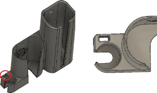 Cowboy ebike laadstation - Combi houder voor accu en oplader type 3A (STC8128LC-C) van STC — afbeelding 3