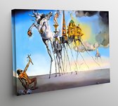 Canvas The Temptation of Saint Anthony - Salvador Dali - 70x50cm