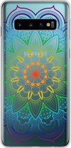 Samsung Galaxy S10 - Smart cover - Kleurrijk - Mandala