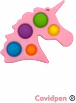 Simple Dimple - Pop it - Fidget Toy - Unicorn - Roze - Gezien op Tiktok
