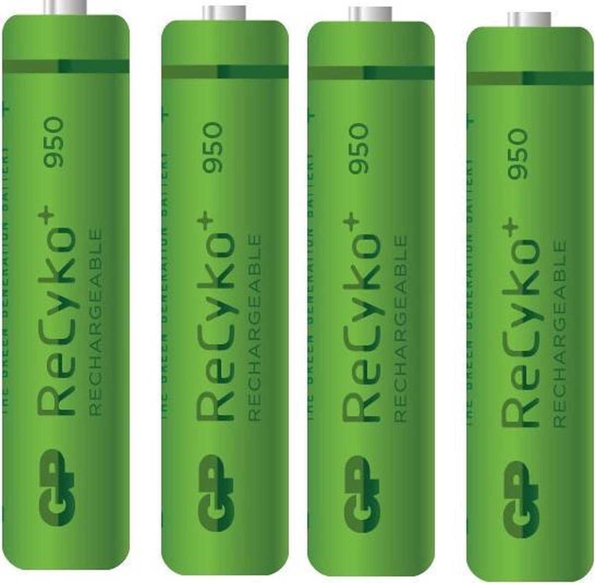 GP ReCyko 1000AAAH 950mAh - 4 stuks oplaadbare batterijen