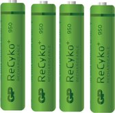 GP ReCyko 1000AAAH 950mAh  - 4 stuks oplaadbare batterijen