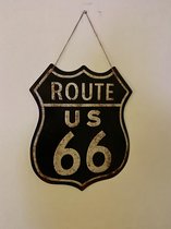 route 66 metalen schild