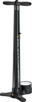 Lezyne Sport Gravel Drive - Fietspomp - Vloerpomp - Tot 6.9 bar - Analoge drukmeter - Presta ventielen - Staal - Zwart