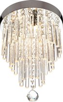 Kristalen Plafondlamp - Hanglamp - Kristallen Lamp Mandee.nl
