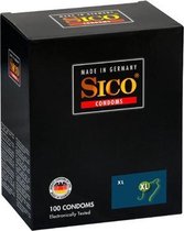 Sico XL Condooms - 100 Stuks - Transparant - Drogist - Condooms - Drogisterij - Condooms