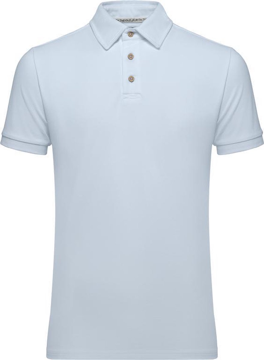 The Bold Chapter - Polo Shirt - Short Sleeve - Arctic Blue - M