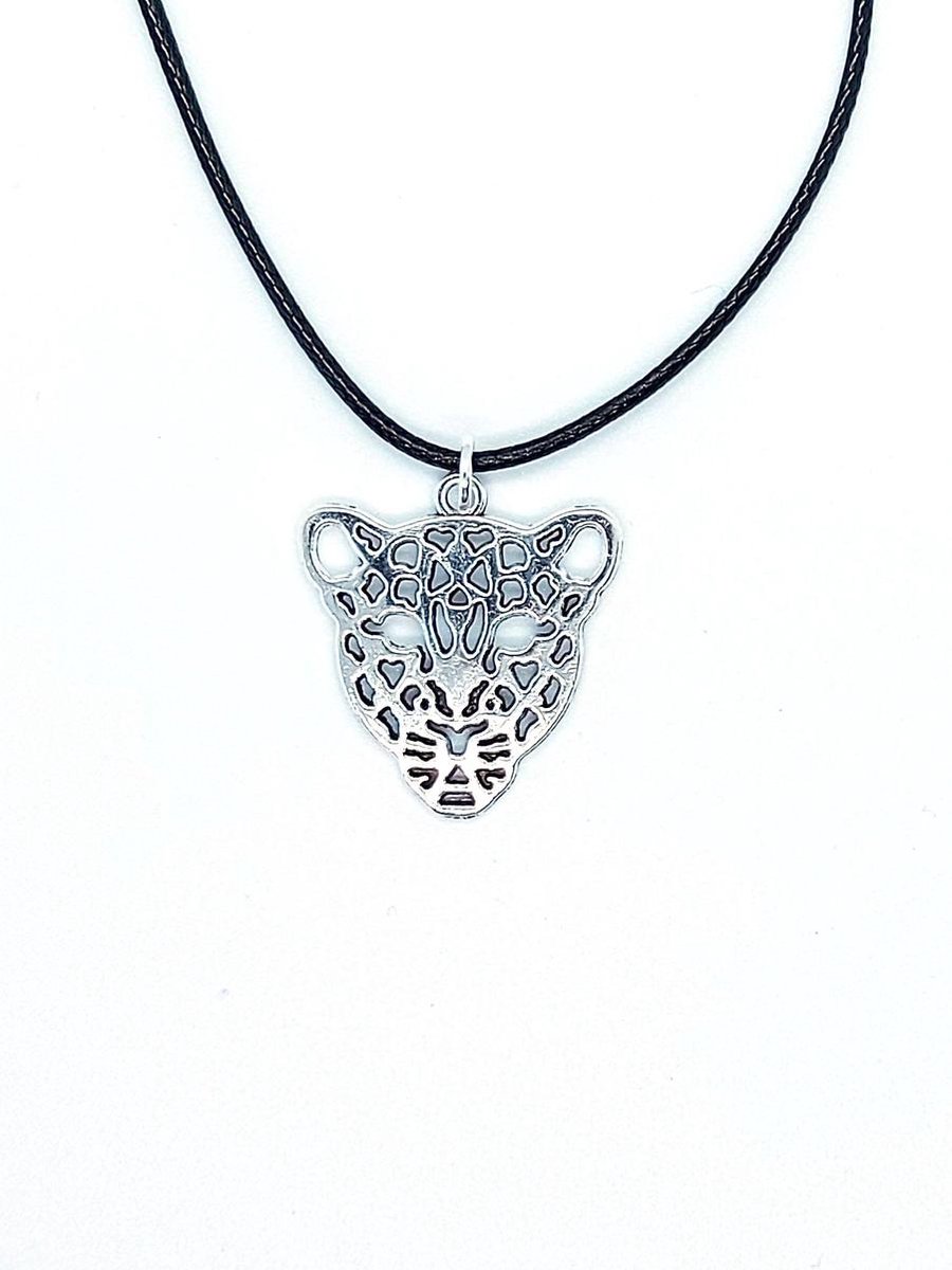 Bedeltje tijger zilver - Spirituele winkel