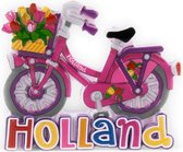 Magneet - Polystone - Holland - Roze