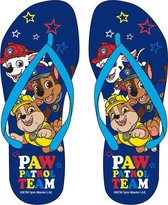 Blauwe teenslippers van Paw Patrol maat 26/27